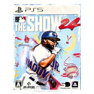 【NeoGamer】全新現貨 PS5 美國職棒大聯盟24 THE SHOW 24 英文版 MLB 24 日版封面