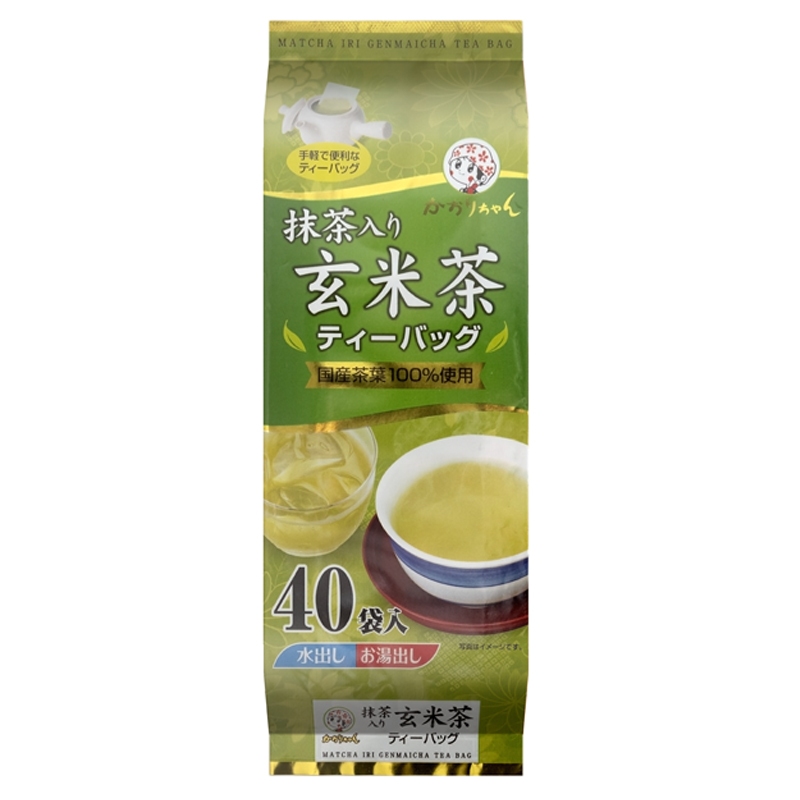 日本日本宇治森德抹茶入玄米茶包(40入)