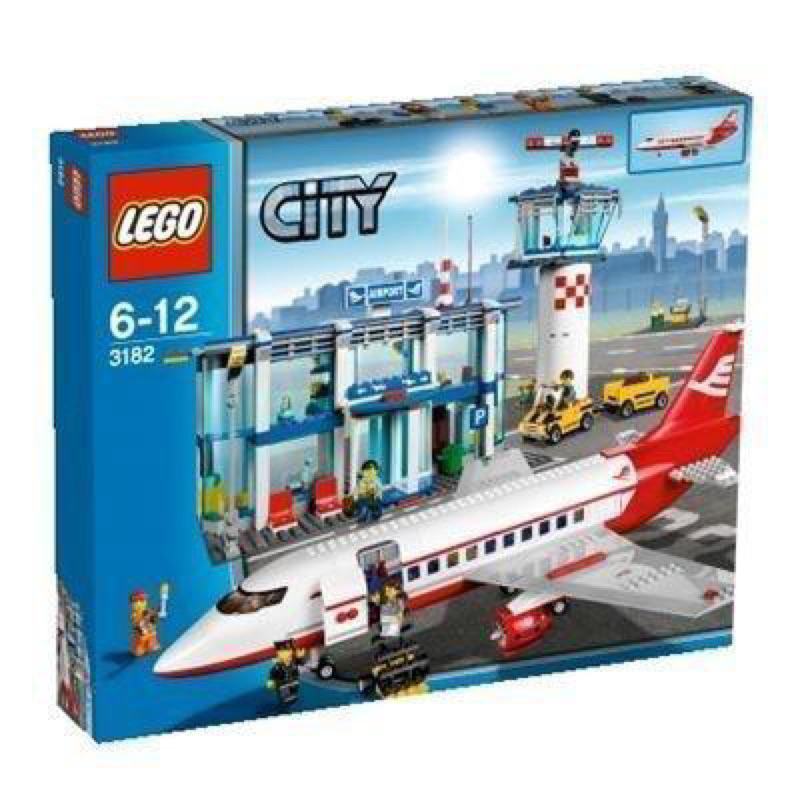 Lego 3182 樂高 飛機場 絕版