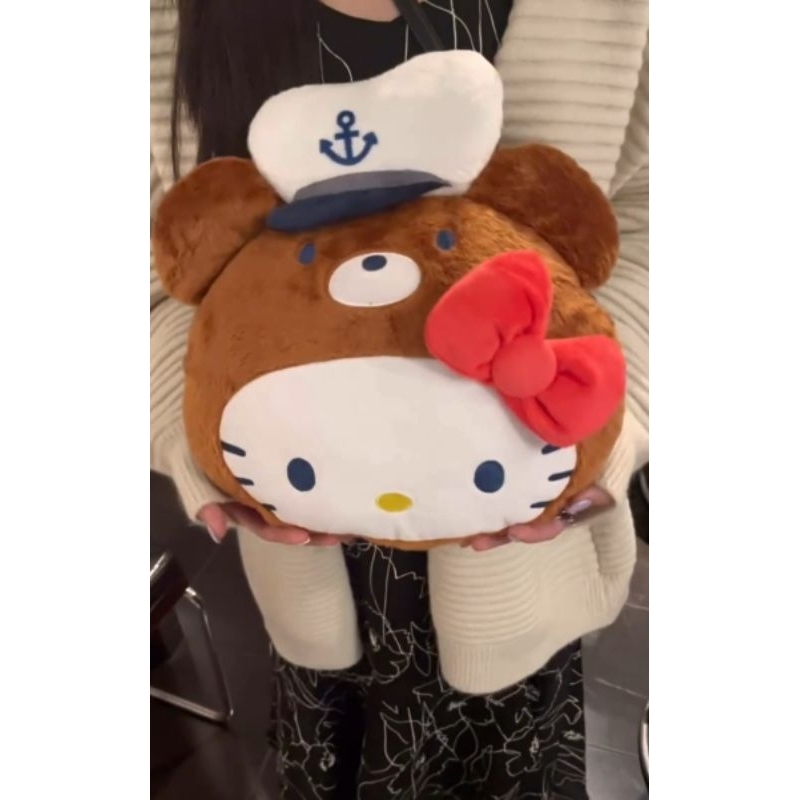 Hello Kitty 抱枕毯／小熊水手