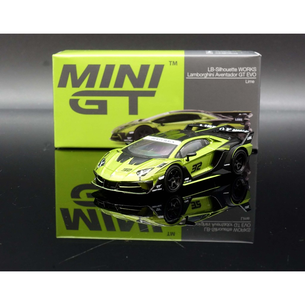 【MASH】現貨特價 Mini GT 1/64 Aventador LB GT EVO #32 #605