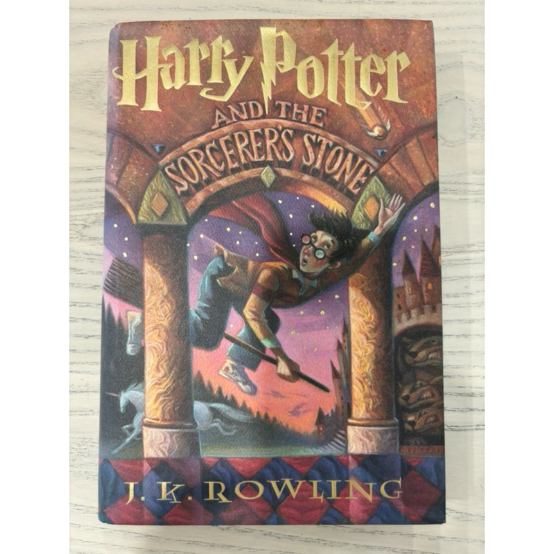 Harry Potter and the Sorcerer’s Stone 哈利波特原文精裝版二手書