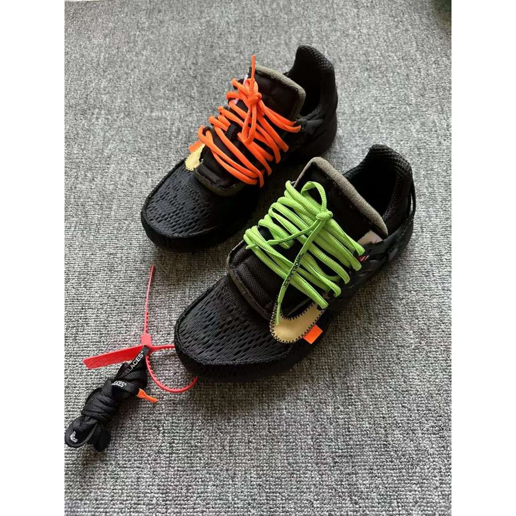 《二手寄賣》Off-White x Nike Presto 黑 US8 無盒有扣 鞋況佳