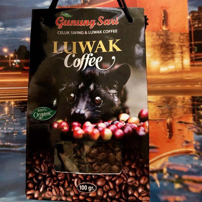 ✨現貨✨印尼 麝香咖啡 Luwak coffee 咖啡豆 100g  效期至2028  峇里島咖啡莊園 精品咖啡豆