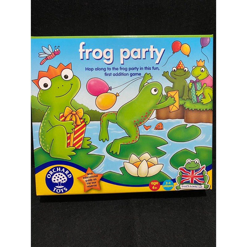 【英國Orchard Toys】桌遊-frog play/親子同樂/二手商品