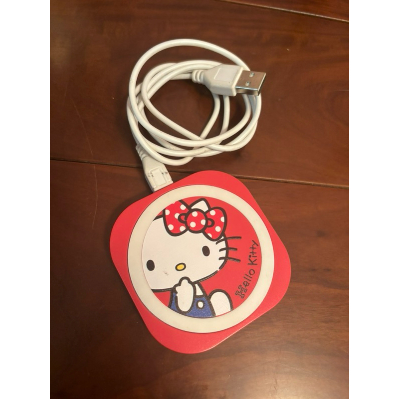 ［二手］Hello Kitty 無線充電_USB接頭_9成新