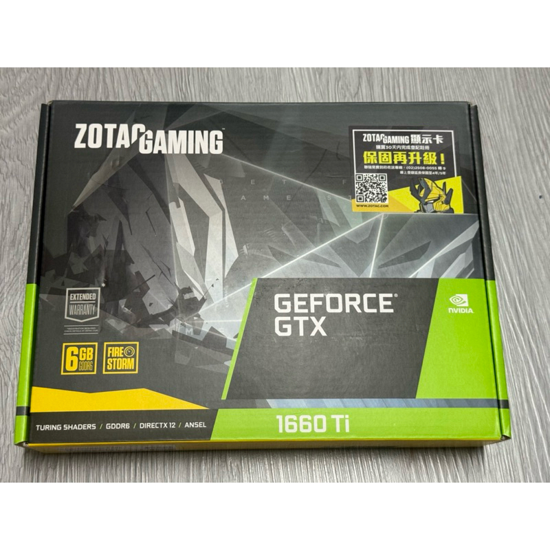 ZOTAC GAMING GeForce GTX 1660 Ti 6GB GDDR6