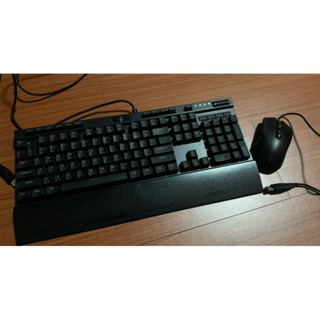POJUN機械式鍵盤PJ03+滑鼠usb二手（電競鍵盤，青軸 ）