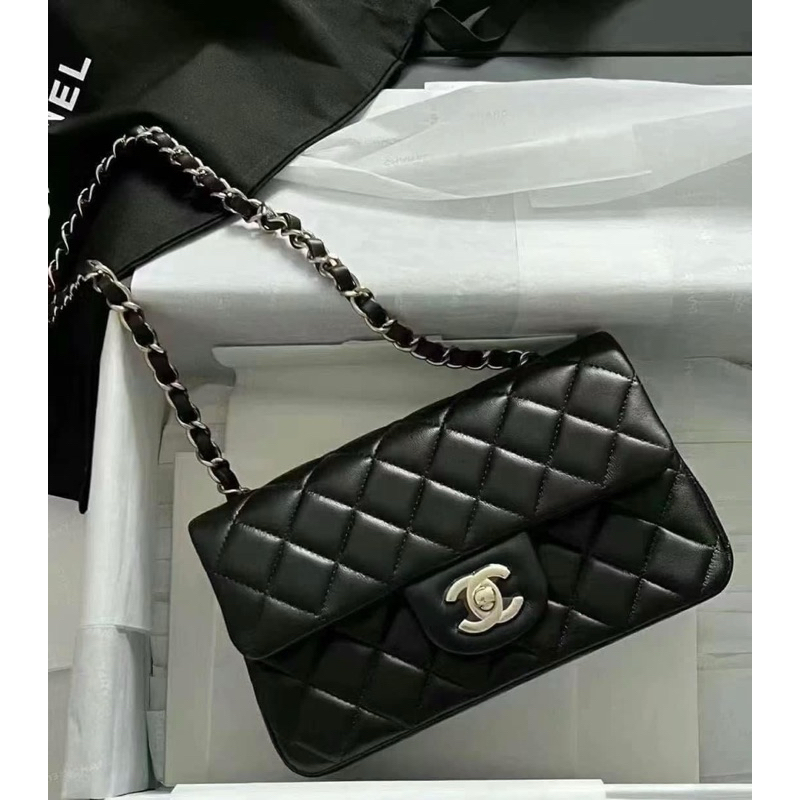 Chanel cf20 黑銀