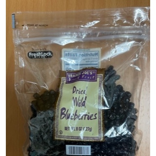~全新~ 美國喬氏超市Trader Joe's 藍莓乾 (Dried Wild Blueberries)