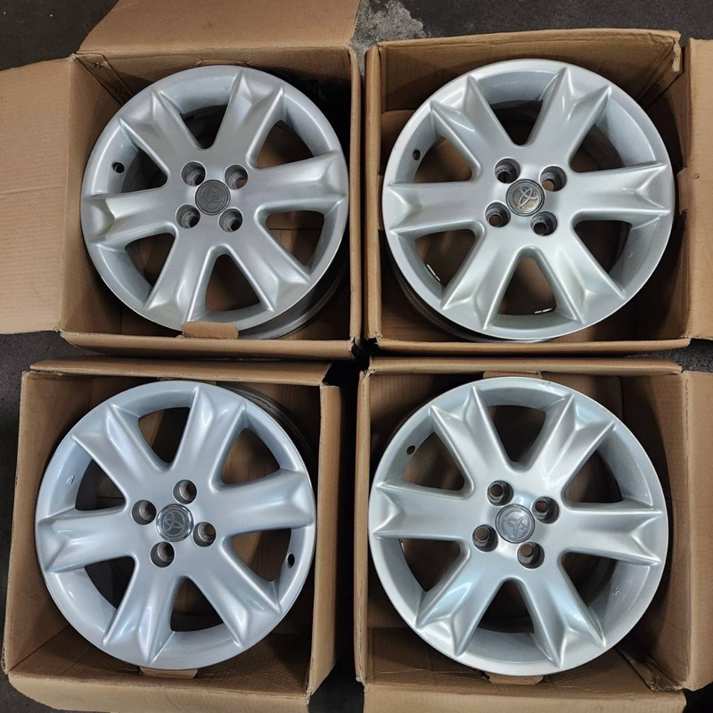 🚘台南🚘16吋中古鋁圈4孔100---貨號:616