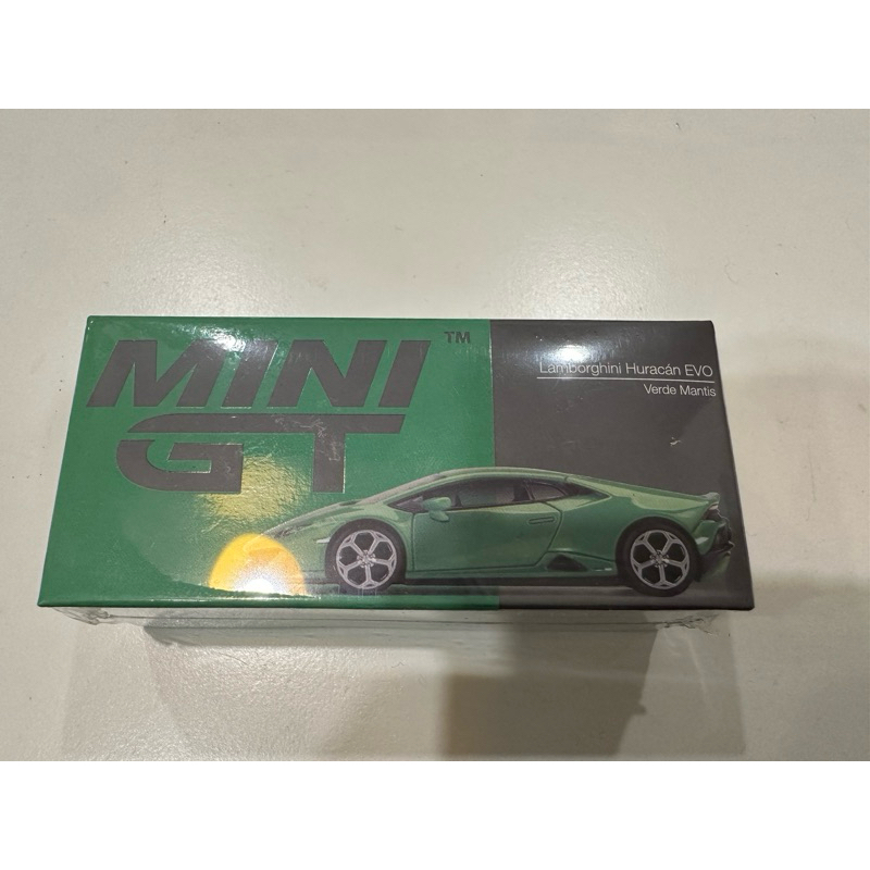 1/64 Mini GT Lamborghini Huracan EVO 328 綠 左駕 1:64