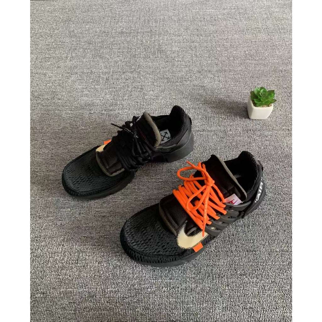 《二手寄賣》Off-White x Nike Presto 黑 US10 有原盒無扣 鞋況很好