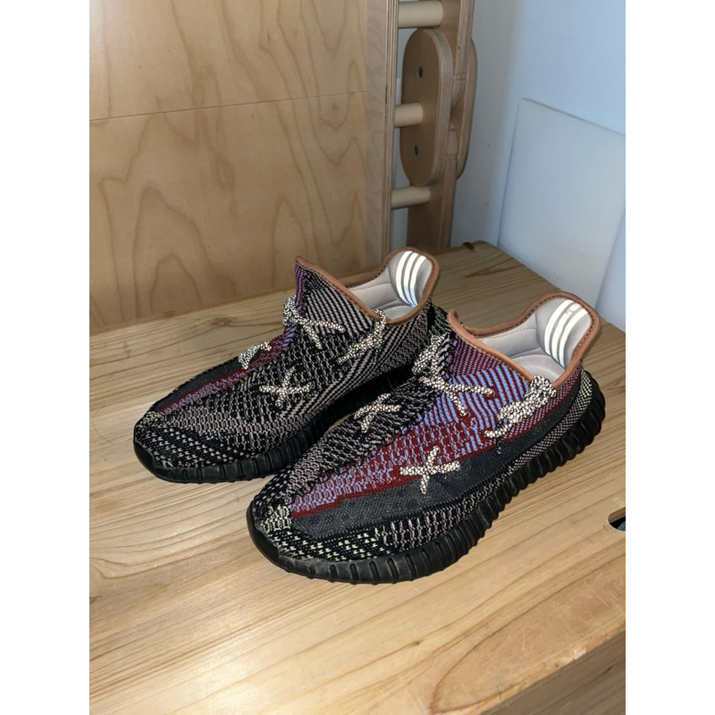 Adidas Yeezy Boost 350 V2 Yecheil 鞋帶反光 椰子鞋 US10.5 28.5cm