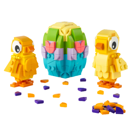 二手&gt; AndyPB 樂高LEGO 40527 復活節小雞盒組/無盒