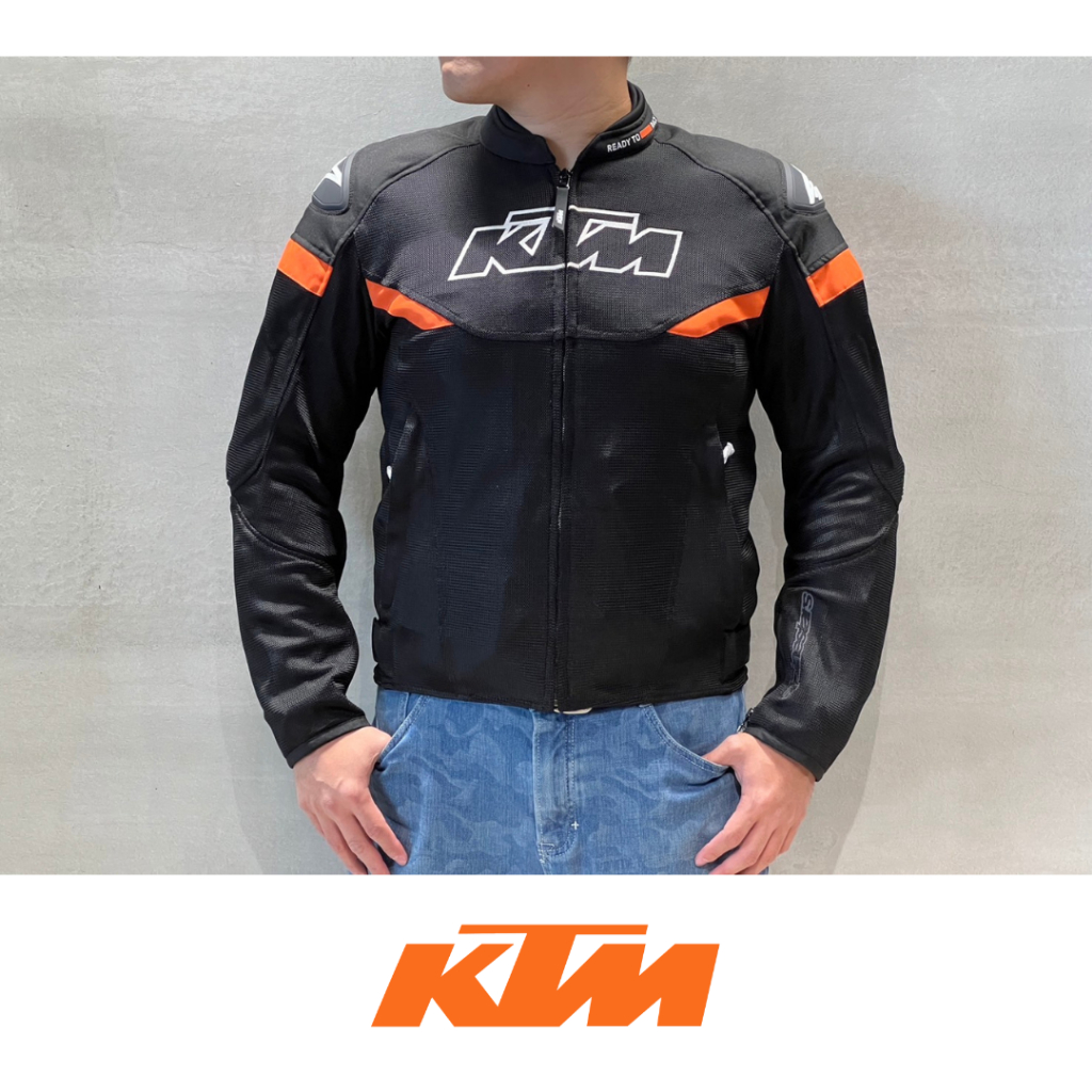 KTM x ALPINESTARS AXIOM SUPERAIR JACKET 黑橘 防摔外套 防摔衣