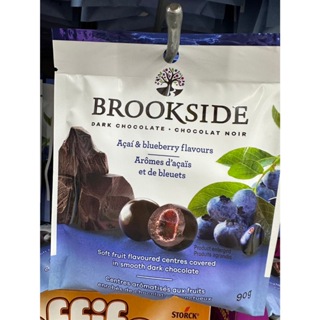 加拿大代購 BROOKSIDE 夾心黑巧克力 - 藍莓 90g