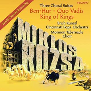 原聲帶-Three Choral Suites- Ben Hur,Quo Vadis,- Miklos Rozsa,