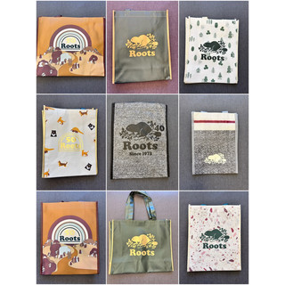 roots VIP會員環保購物袋 #全新 #正版 #專櫃品牌（未滿百元不出貨