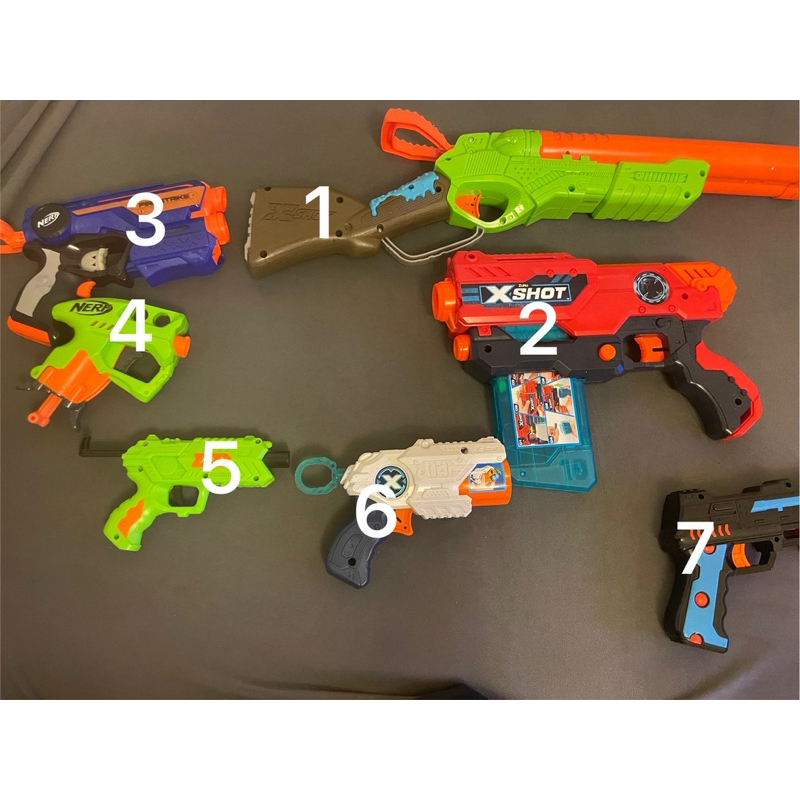 二手Xshot&amp;NERF玩具槍多把出售