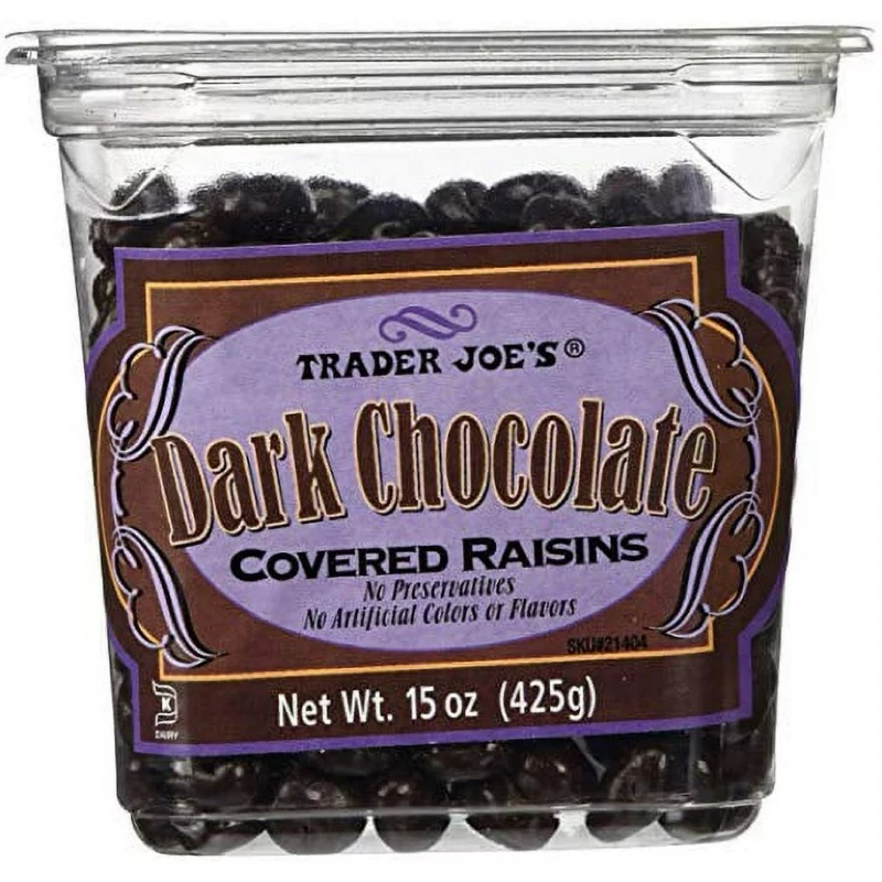 Trader Joe’s 葡萄乾巧克力豆｜義式咖啡巧克力豆 零食 巧克力球 Espresso 美國代購
