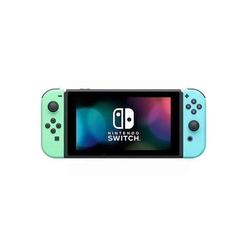 【二手主機】任天堂 SWITCH NS 主機 動物森友會 動物之森 特別版 限量版 限定版 電池持續時間加長 加強版裸裝