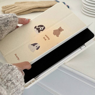 韓風可愛卡通小動物 iPad 10保護套 平板保護殼2022 Pro 11 Air 5 10.9吋 mini 6 9 8