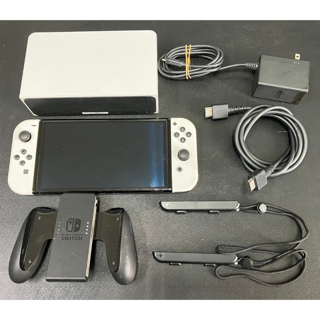 【任天堂 Nintendo】二手遊戲機 Nintendo Switch OLED 主機 白色 $7200