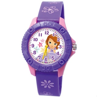 【Disney迪士尼】俏麗蘇菲亞公主 雙色殼兒童手錶