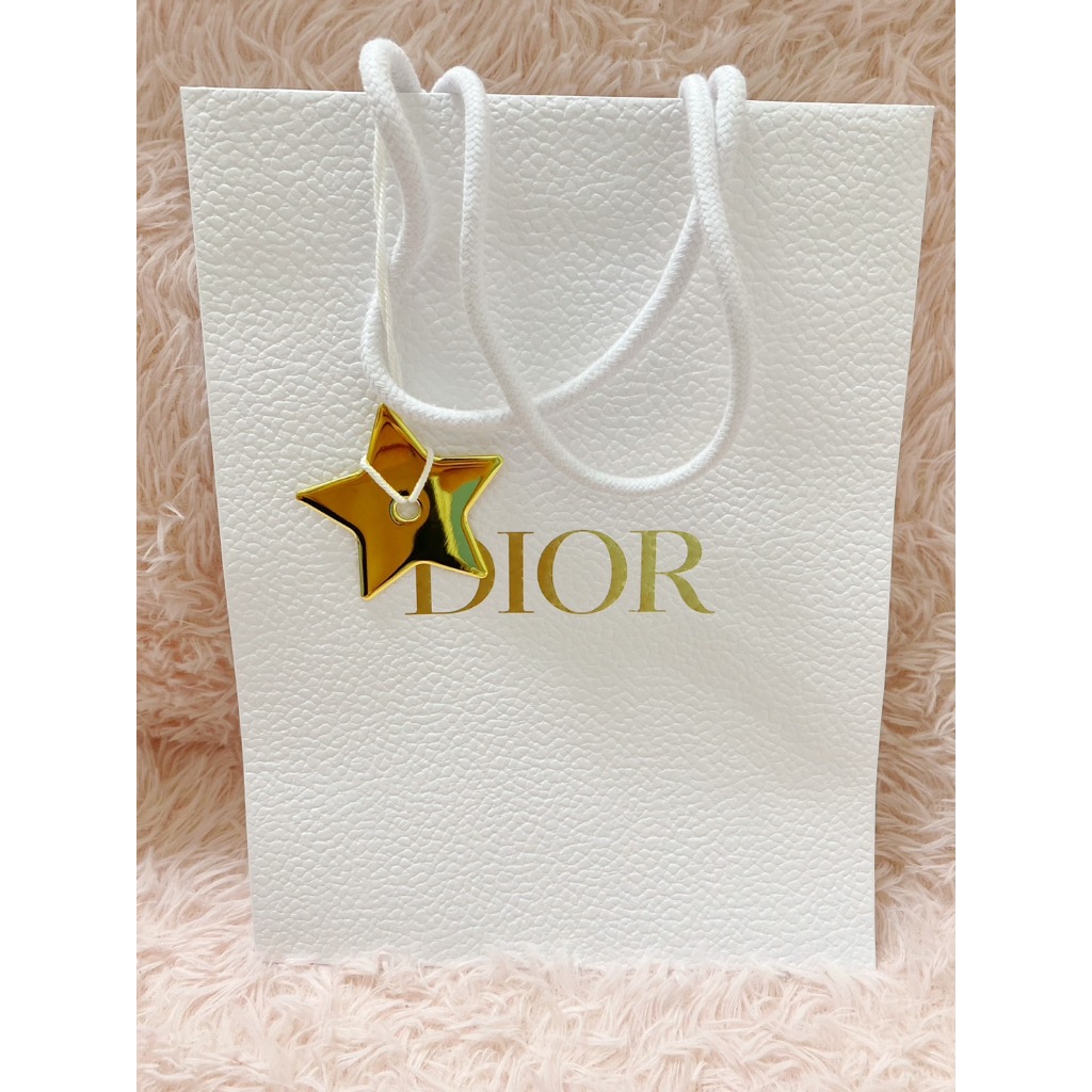 現貨❤️超快速出貨❤️迪奧Dior 長紙袋 長夾紙袋 (附金色星星 ) 精品紙袋