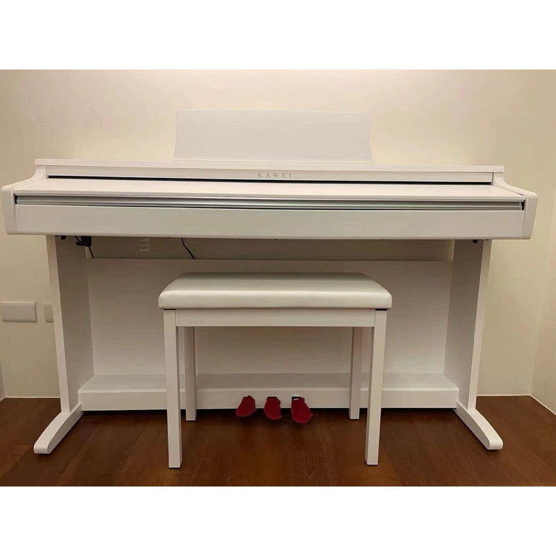 [KAWAI] KDP-120 (W) 88鍵 滑蓋式電鋼琴 河合數位鋼琴 原廠公司貨 附琴椅 柔白色 （二手）9成5新
