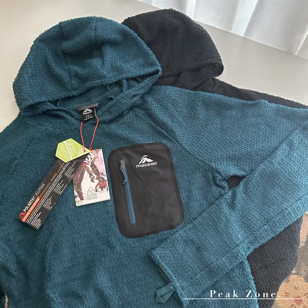 巔峰領域｜24h出貨 Macpac Nitro Fleece Pullover 男款輕量連帽中層