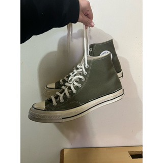 惜物販售 converse 黑標軍綠高筒帆布鞋