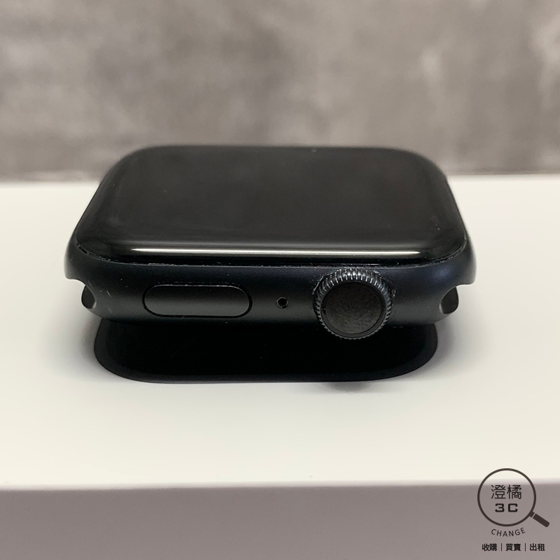 『澄橘』Apple Watch S5 44mm GPS 黑鋁框+副廠錶帶《歡迎折抵》A68477