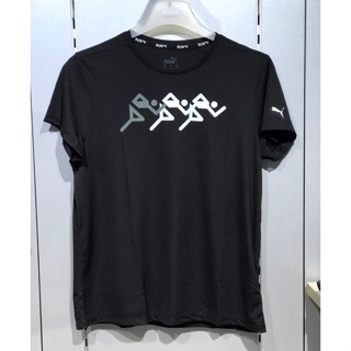 PUMA 慢跑系列Run Fav圖樣短袖T恤 女性 52532601 原價1180
