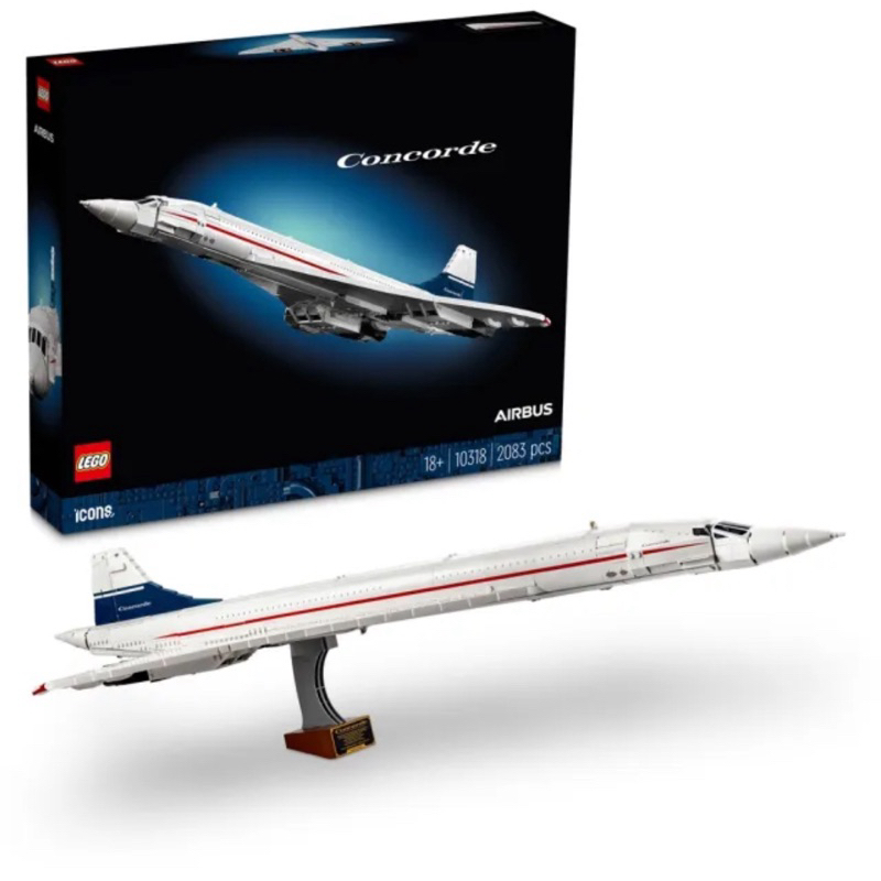 LEGO 樂高 10318 協和號 concorde 超音速客機