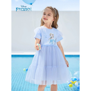 🐰Blair Bunny • Disney Baby 兒童甜美時尚艾莎 短袖連衣夢幻紗裙 洋裝