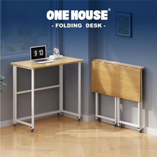 ONE HOUSE【瑞典加固款免安裝折疊桌】摺疊桌 工作桌 小桌子 摺疊電腦桌 書桌 桌子 辦公桌 電腦桌
