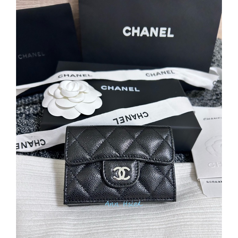 Chanel經典迷你CF三折短夾錢包