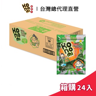 【KoNoMi】相撲手 超大片烤海苔 原味 48g 箱購 (24入/箱)｜台灣總代理直營
