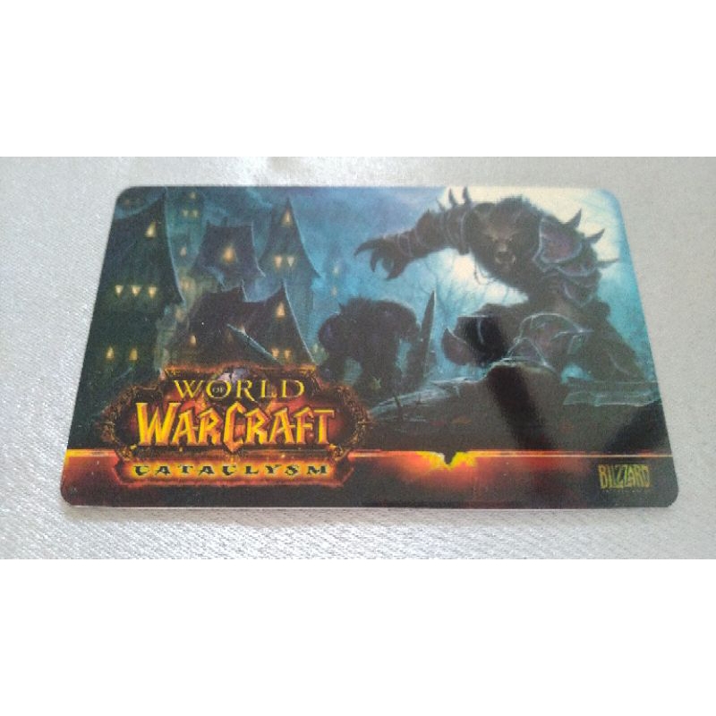 全新 魔獸世界悠遊卡聯盟陣營版-狼人 WORLD WARCRAFT 絕版品