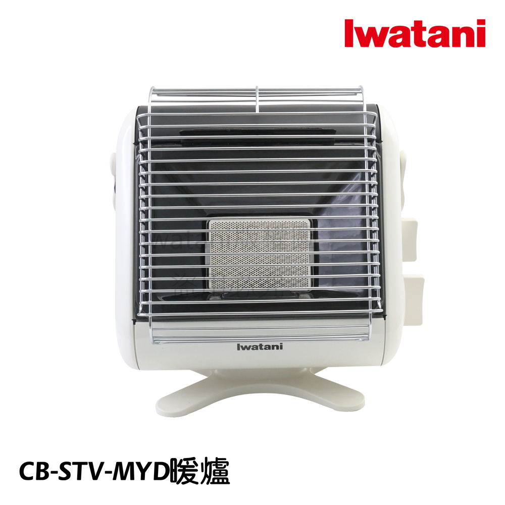 《💯日本岩谷》Iwatani 手提式暖爐 1.0kw 室內暖爐 卡式瓦斯爐 取暖爐 暖爐 瓦斯爐 cbstvmyd 白色