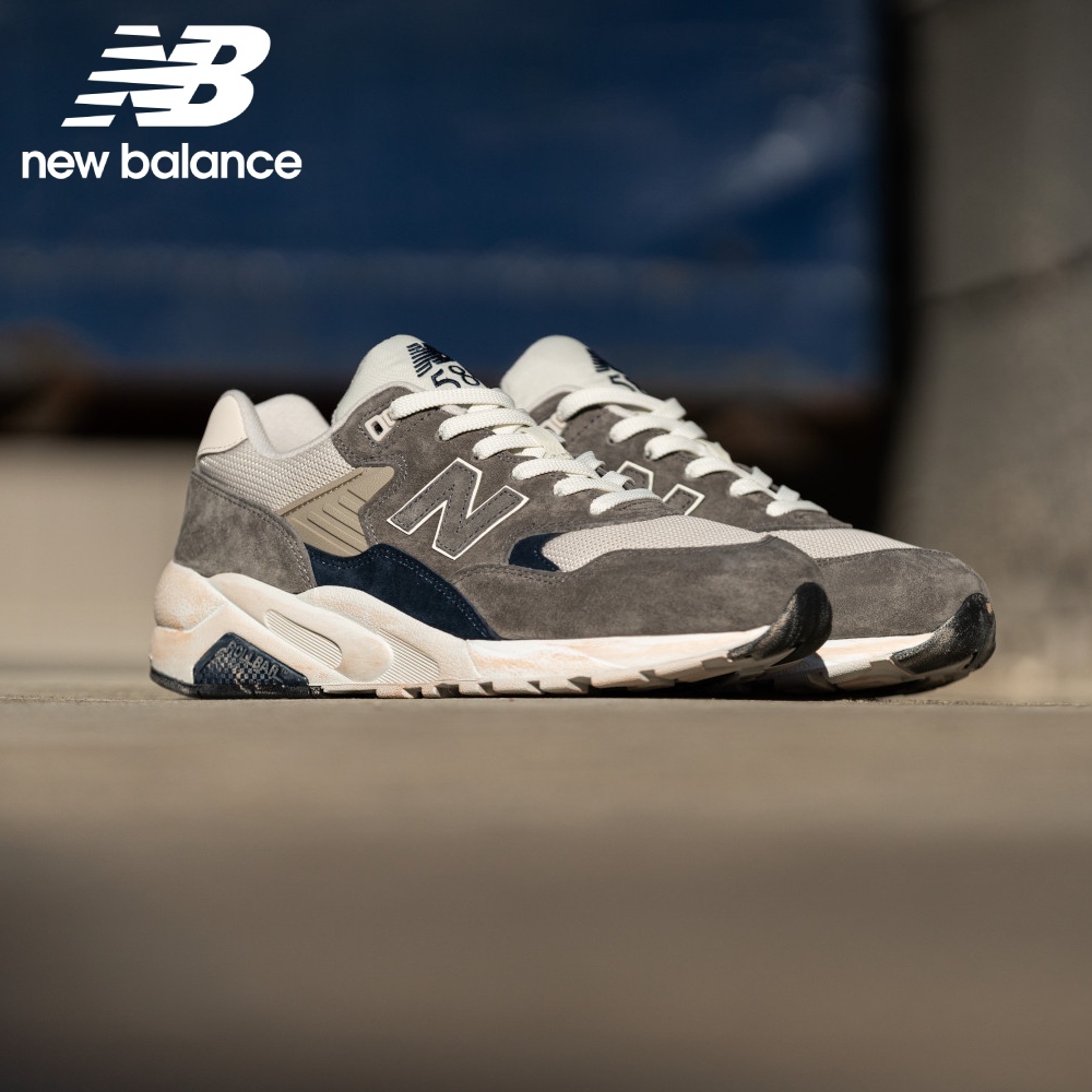 【New Balance】 NB 復古鞋_中性_灰色_MT580RCB-D楦 580