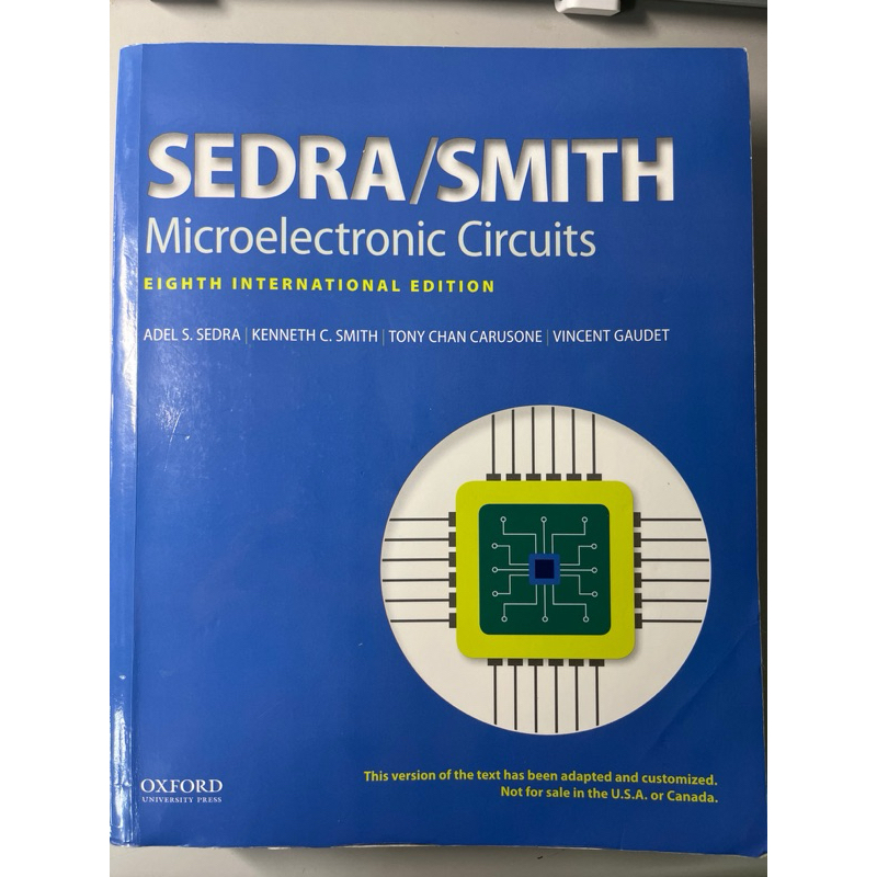 Sedra/Smith Microelectronic Circuits 8/e international