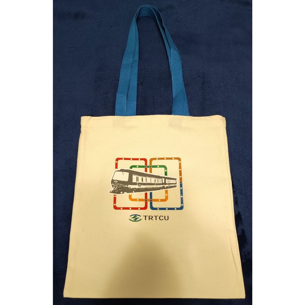 台北捷運 紀念 帆布袋 背袋 提袋 環保袋 購物袋