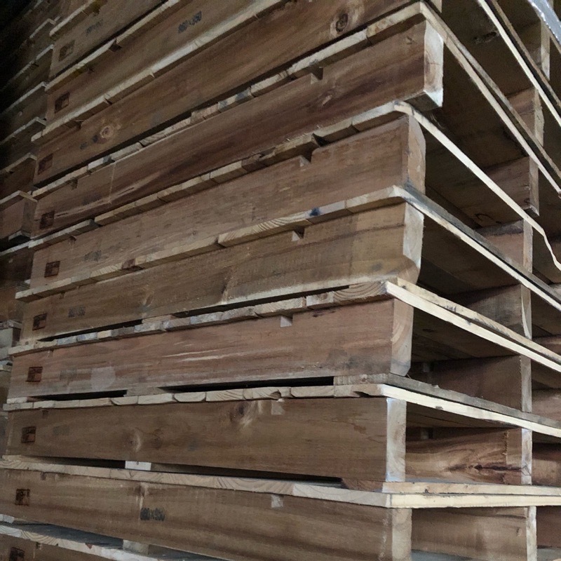 二手棧板木棧板八成新露營園藝床板