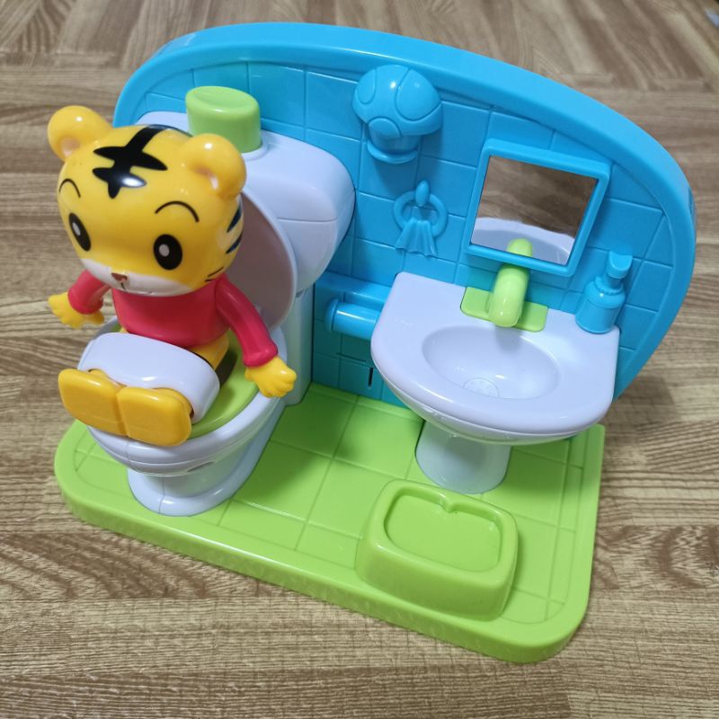 巧連智 巧虎IC如廁機 戒尿布神器 上廁所玩具學習坐馬桶 二手