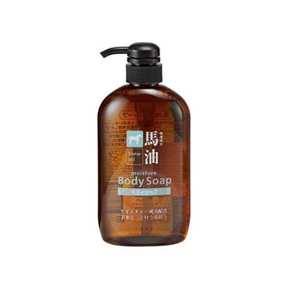 【KUMANO熊野油脂】馬油沐浴乳600ml｜D015951