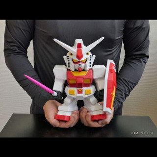 ☆88玩具收納☆萬代 362308 PLEX RX-78-2 初鋼2P配色 SD鋼彈 巨無霸軟膠機動戰士模型人偶公仔特價