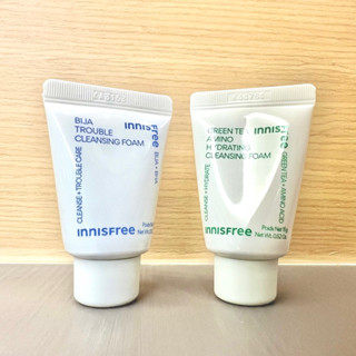 黑貓小舖🐈‍⬛ | innisfree 悅詩風吟 綠茶保濕氨基酸潔面乳 香榧鬥荳潔面乳15g 旅行組 小樣